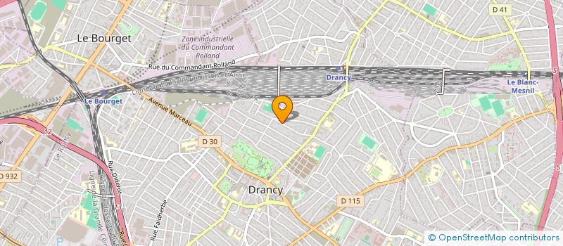 localisation de l'entreprise MADAME PRASHANE RASAN à DRANCY