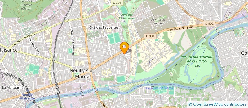 localisation de l'entreprise MADAME PRATICIA SANTERRE à NEUILLY-SUR-MARNE