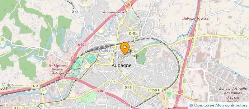 localisation de l'entreprise MADAME PRAWADEE ONRUA à AUBAGNE