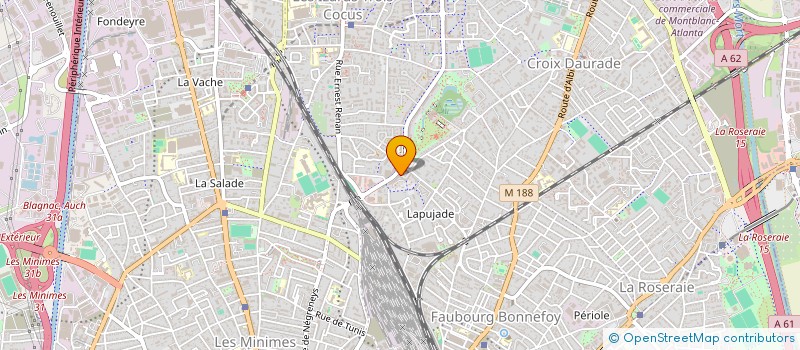 localisation de l'entreprise MADAME PRAXE LEYAMBA ODJIAIR à TOULOUSE
