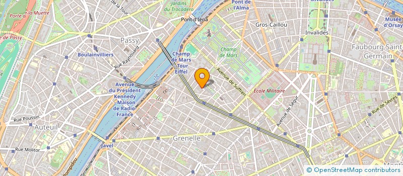 localisation de l'entreprise MADAME PRAXEDE DELMAS  PARIS