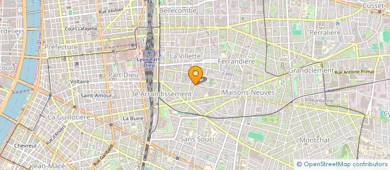 localisation de l'entreprise MADAME PRAXELLE NYINGONE MENDOMY  LYON