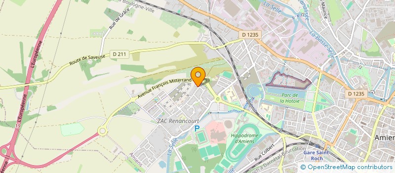 localisation de l'entreprise MADAME PRECIEUSE NGANGA  AMIENS