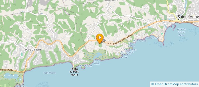 localisation de l'entreprise MADAME PRECILIA COMMIN à SAINTE-ANNE
