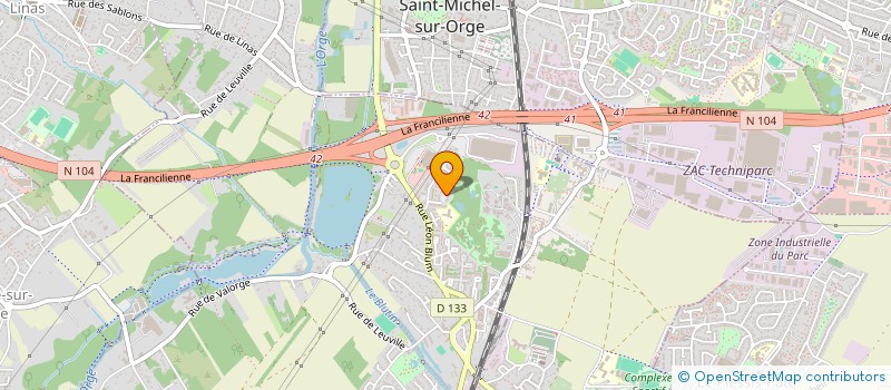 localisation de l'entreprise MADAME PRECILIA LAMANT à BRETIGNY-SUR-ORGE