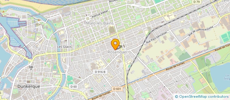 localisation de l'entreprise MADAME PRECILIA MOLON à DUNKERQUE