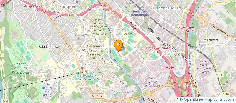 localisation de l'entreprise MADAME PRECILIA POMPONIO à TOULOUSE