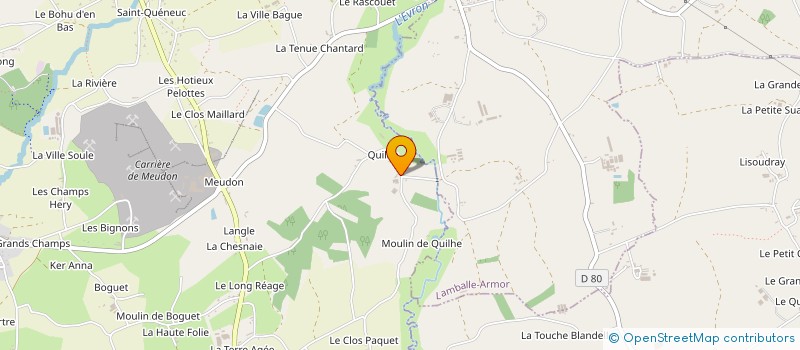 localisation de l'entreprise MADAME PRECILLIA CORDUAN  QUESSOY