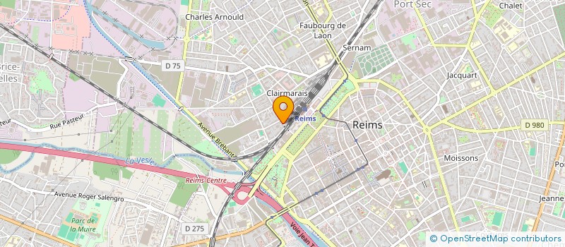 localisation de l'entreprise MADAME PRECILLIA JEDREK  REIMS