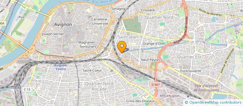 localisation de l'entreprise MADAME PREETHY INCANA  AVIGNON