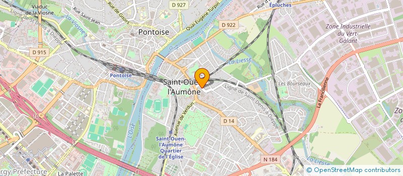 localisation de l'entreprise MADAME PREFINA KANGA OTSALA à SAINT-OUEN-L'AUMONE