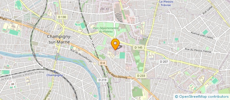 localisation de l'entreprise MADAME PREFINA LAROSE MEYENDO à CHAMPIGNY-SUR-MARNE