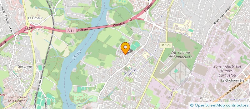 localisation de l'entreprise MADAME PREFINA MIENANZAMBI  NANTES