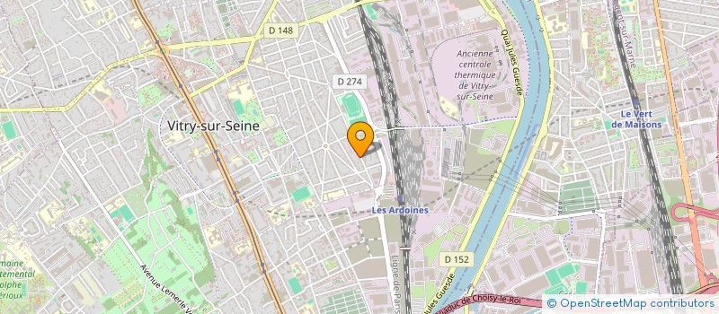 localisation de l'entreprise MADAME PREMA UMAIPAGAN à VITRY-SUR-SEINE