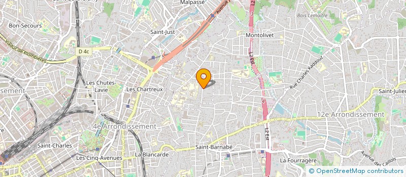 localisation de l'entreprise MADAME PRESALE LE ROY  MARSEILLE