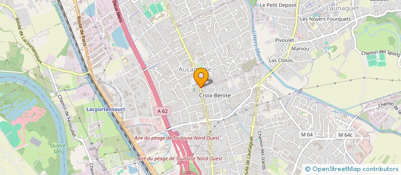 localisation de l'entreprise MADAME PRESCILIA CHAUTEMPS  TOULOUSE