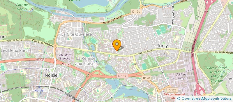 localisation de l'entreprise MADAME PRESCILIA D'ABREU  TORCY