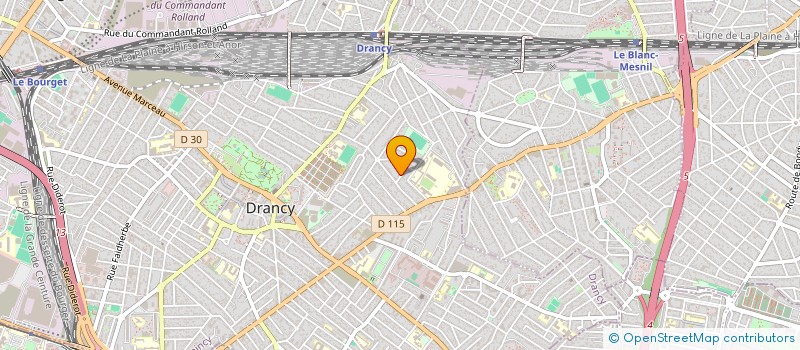 localisation de l'entreprise MADAME PRESCILIA DE NOGUEIRA à DRANCY