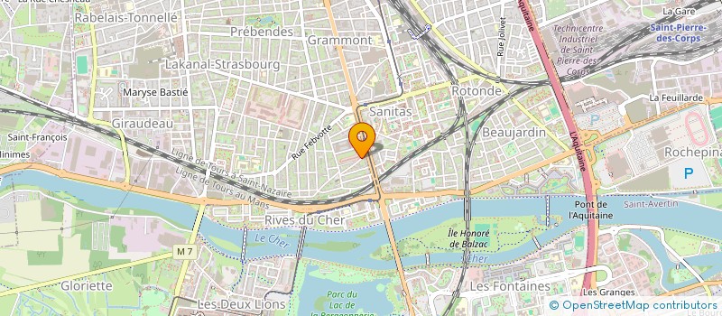 localisation de l'entreprise MADAME PRESCILIA DESAUNAY  FONDETTES