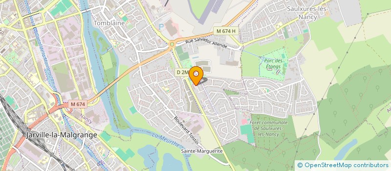 localisation de l'entreprise MADAME PRESCILIA LAGIN  TOMBLAINE