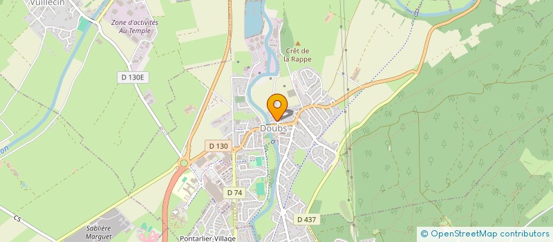 localisation de l'entreprise MADAME PRESCILIA PIALHOUX  DOUBS