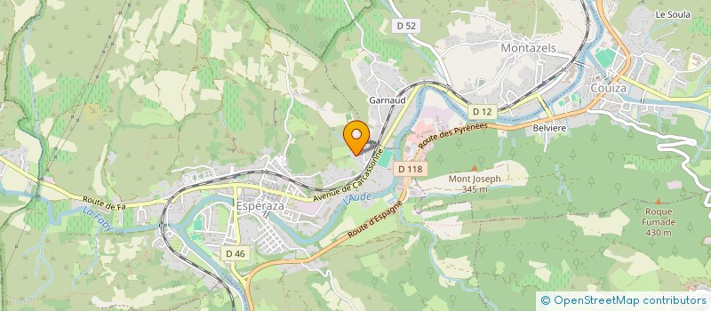 localisation de l'entreprise MADAME PRESCILLA BAISSET  ESPERAZA