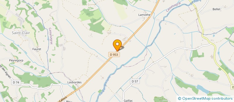 localisation de l'entreprise MADAME PRESCILLA BAUER  CASTELSAGRAT