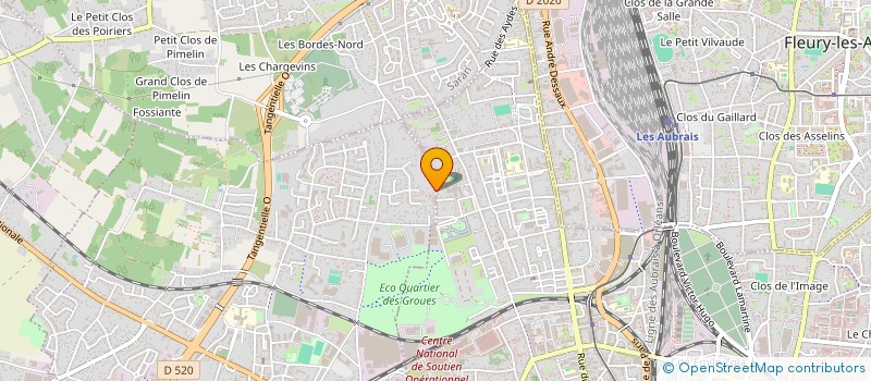 localisation de l'entreprise MADAME PRESCILLA BONNARD à ORLEANS