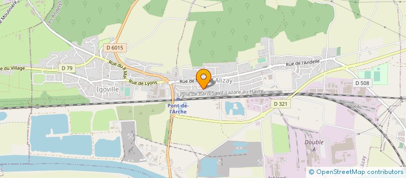 localisation de l'entreprise MADAME PRESCILLA CUFFEL  ALIZAY