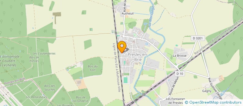 localisation de l'entreprise MADAME PRESCILLA DA SILVA GONCALVES à PRESLES-EN-BRIE