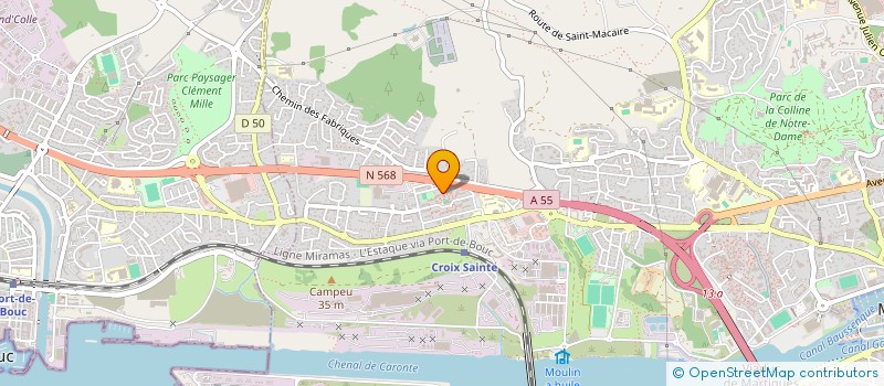 localisation de l'entreprise MADAME PRESCILLA FERNANDEZ  MARTIGUES