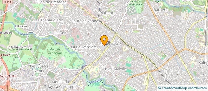 localisation de l'entreprise MADAME PRESCILLA FOULARD  SAINT-HERBLAIN