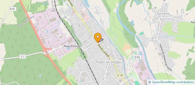 localisation de l'entreprise MADAME PRESCILLA JOST  THAON-LES-VOSGES