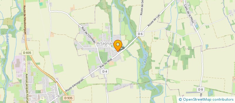 localisation de l'entreprise MADAME PRESCILLA JOUANNAULT  ARTAGNAN