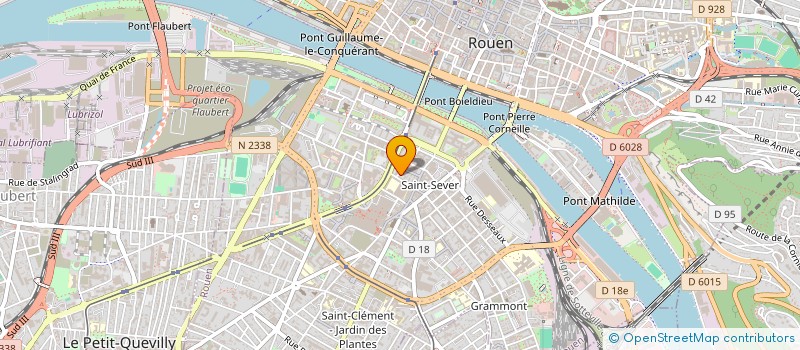 localisation de l'entreprise MADAME PRESCILLA ORTMANN à ROUEN