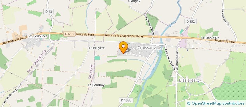 localisation de l'entreprise MADAME PRESCILLA POISSON à MEZIDON VALLEE D'AUGE