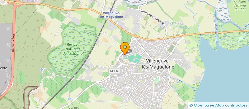 localisation de l'entreprise MADAME PRESCILLA VERA  VILLENEUVE-LES-MAGUELONE