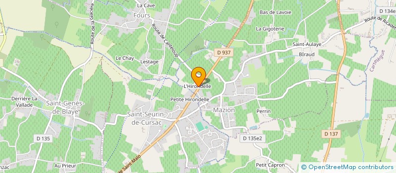 localisation de l'entreprise MADAME PRESCILLIA BARADAT FOURANE  MAZION