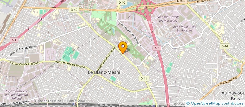 localisation de l'entreprise MADAME PRESCILLIA BOUTANT à LE BLANC-MESNIL