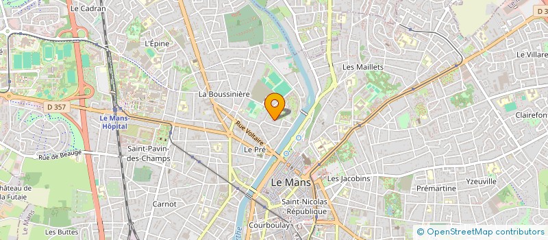 localisation de l'entreprise MADAME PRESCILLIA BOUTTIER à LE MANS