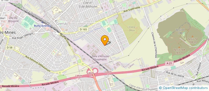 localisation de l'entreprise MADAME PRESCILLIA CARON  GRENAY