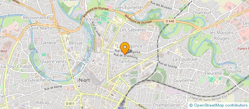 localisation de l'entreprise MADAME PRESCILLIA CECCHINI à NIORT
