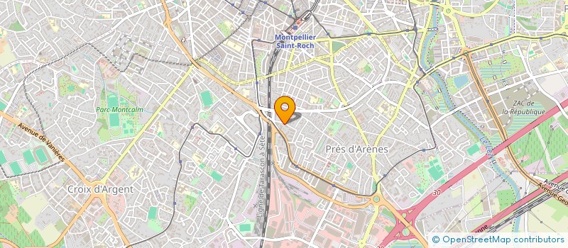 localisation de l'entreprise MADAME PRESCILLIA CHOLET à MONTPELLIER