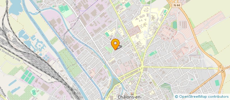 localisation de l'entreprise MADAME PRESCILLIA COSTE  CHALONS-EN-CHAMPAGNE