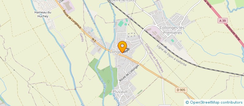 localisation de l'entreprise MADAME PRESCILLIA DOUHIN  LONGEAULT-PLUVAULT