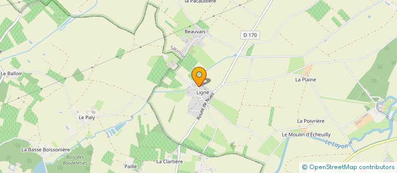 localisation de l'entreprise MADAME PRESCILLIA DUBOIS  DOUE-EN-ANJOU