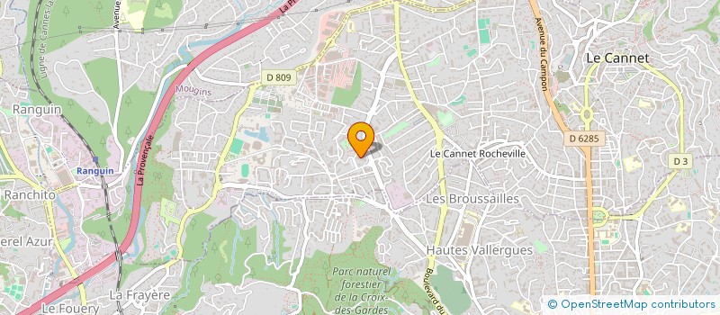 localisation de l'entreprise MADAME PRESCILLIA EPECHETENNE à LE CANNET