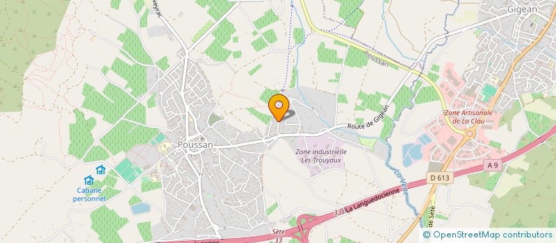 localisation de l'entreprise MADAME PRESCILLIA GAUTHIER  POUSSAN