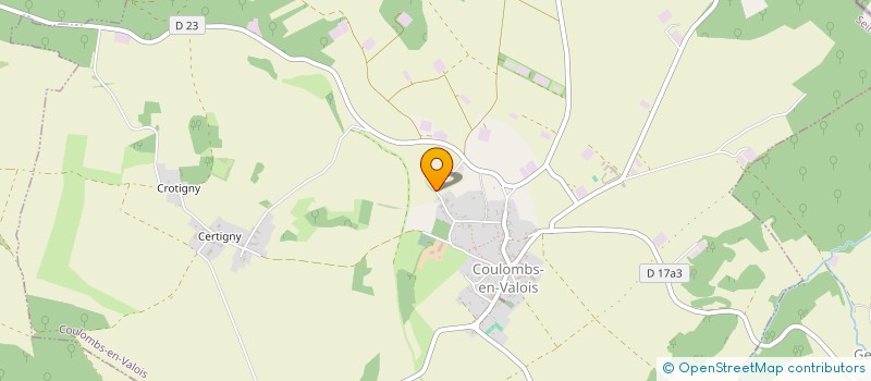 localisation de l'entreprise MADAME PRESCILLIA GEORGES  COULOMBS-EN-VALOIS