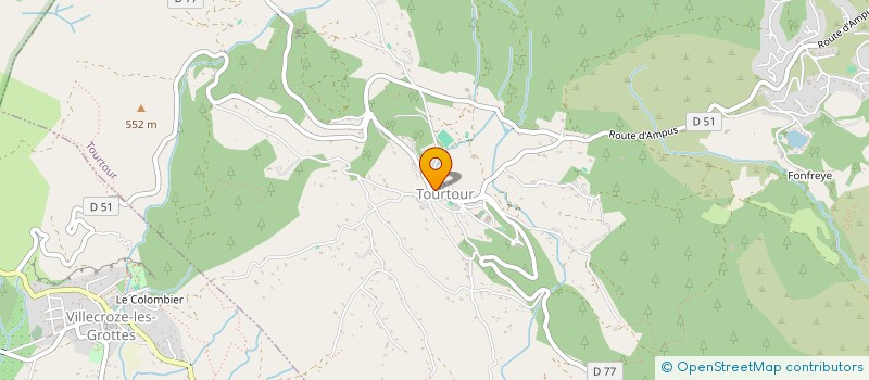 localisation de l'entreprise MADAME PRESCILLIA GOMEZ  TOURTOUR